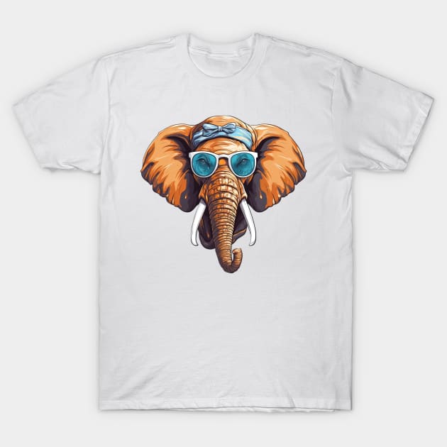 Cool Elephant T-Shirt by dohboy17